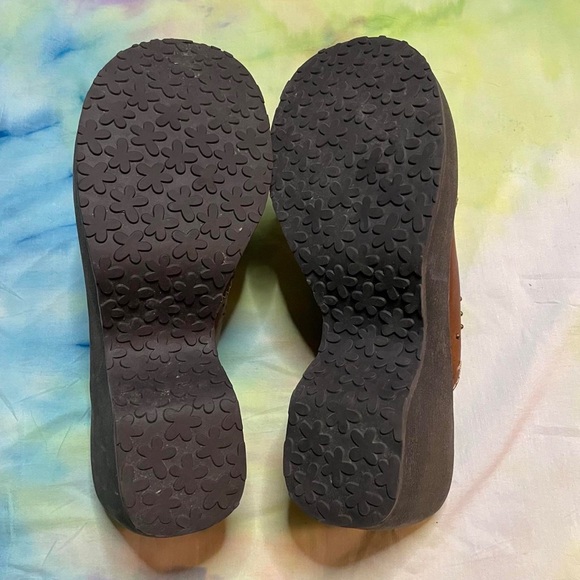 SOLD Y2K Patchwork Mudd Clogs - Picture 2 of 3